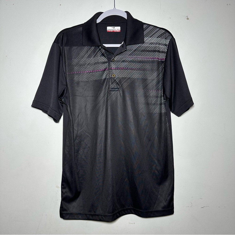 Grand Slam Black‎ Polo Shirt